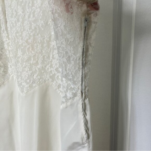 Vintage Barbizon Camiflirt Tafredda Lace White Slip - Picture 6 of 9